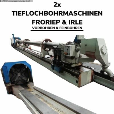 Tieflochbohrmaschine FRORIEP + IRLE TLB 1100 2er Maschinenpaket