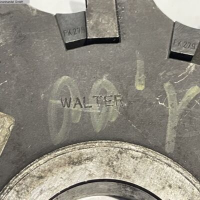 Side milling cutter WALTER Wendeplattenfraeser