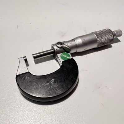 Measurement equipment and tools MITUTOYO Bügelmessschraube 0-25mm