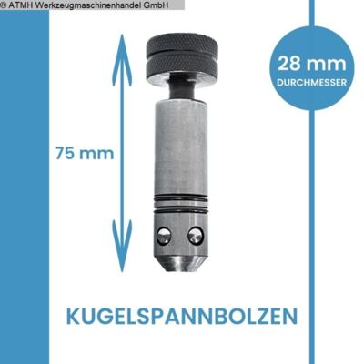 Welding Table GERD WOLFF Kugelspannbolzen D28 x 75 mm