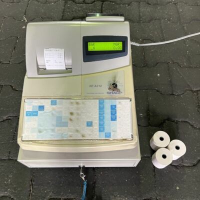 Sonstiges SHARP XE-A212 Registrierkasse