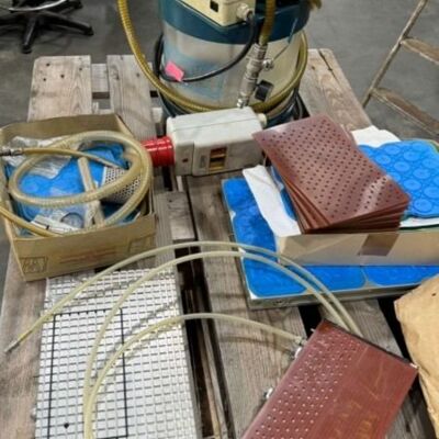 Vacuumspannplatte WITTE KC 0016 D Vakuum-Spannsystem