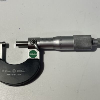 Measurement equipment and tools MITUTOYO Bügelmessschraube 0-25mm