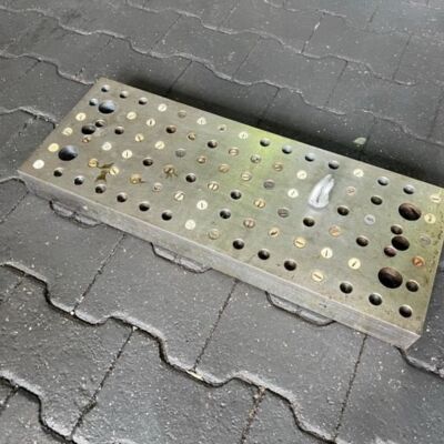 Aufspannplatte  Gewinderasterplatte 650x250x60