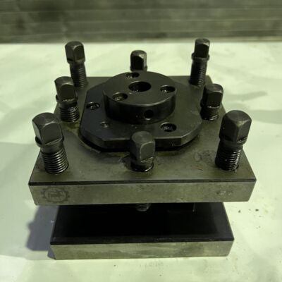 Quick change steel holder  4 Fach Stahlhalter