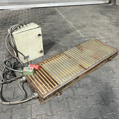Magnetic Clamping Plate BRAILLON MAGNETICS FR2x5000 - 1450x510x125mm