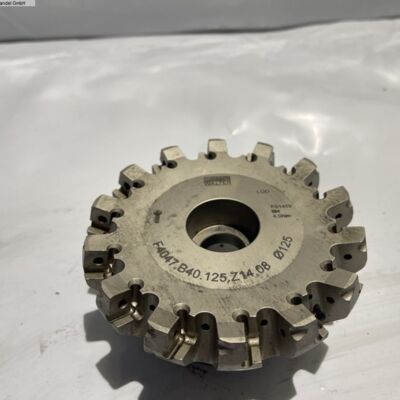 Insert milling cutter WALTER 125mm