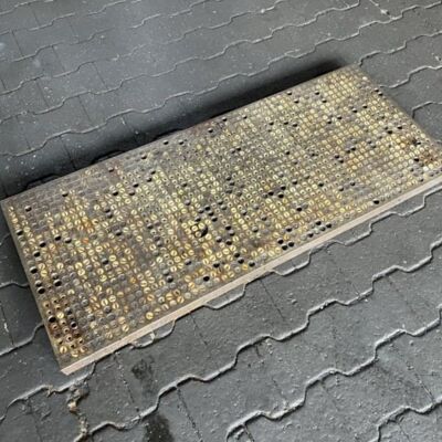 Aufspannplatte  Gewinderasterplatte1200x500x50