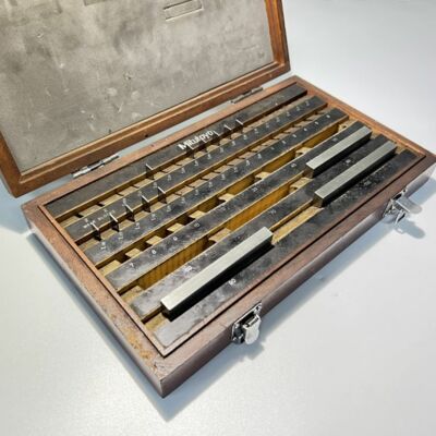 Measurement equipment MITUTOYO Endmaß Satz (nicht komplett)