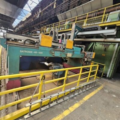 Burning system for plate processing SATO SATRONIK HD 4000