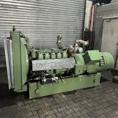 Stromaggregat MAN + SIEMENS Stromerzeuger 10 Zylinder