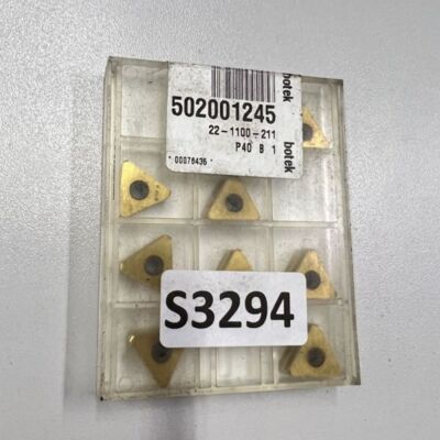 Indexable inserts BOTEK 502001245 - 22-1100-211