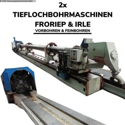 Deephole Boring Machine FRORIEP + IRLE TLB 1100 2er Maschinenpaket