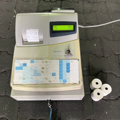 Sonstiges SHARP XE-A212 Registrierkasse