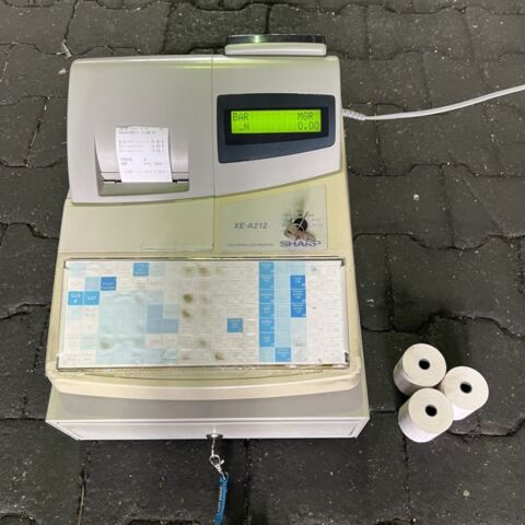 SHARP - XE-A212 Registrierkasse
