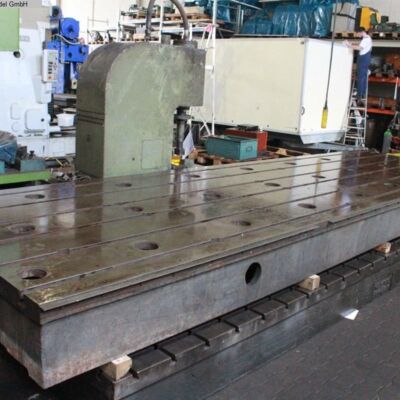 Aufspannplatte  6400 x 1870 x 400mm