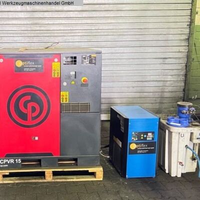 Schrauben Kompressor CHICAGO PNEUMATIC CPVR15 + Lufttrockner