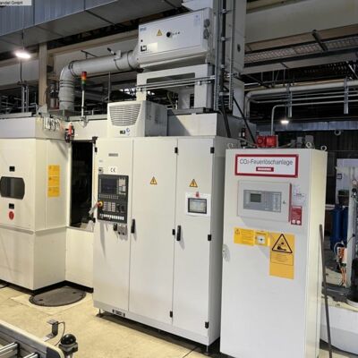 Special Machine GROB Doppelspindel-Bearbeitungszntr