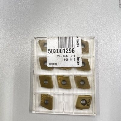 Indexable inserts BOTEK 502001296 - 22-1032-310