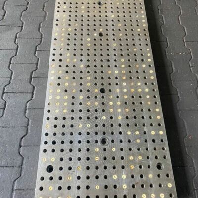 Aufspannplatte  Gewinderasterplatte1500x610x70